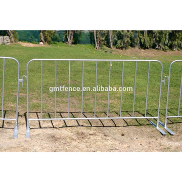 Cheap durable hot dip galvanized moveable steel barrier fences